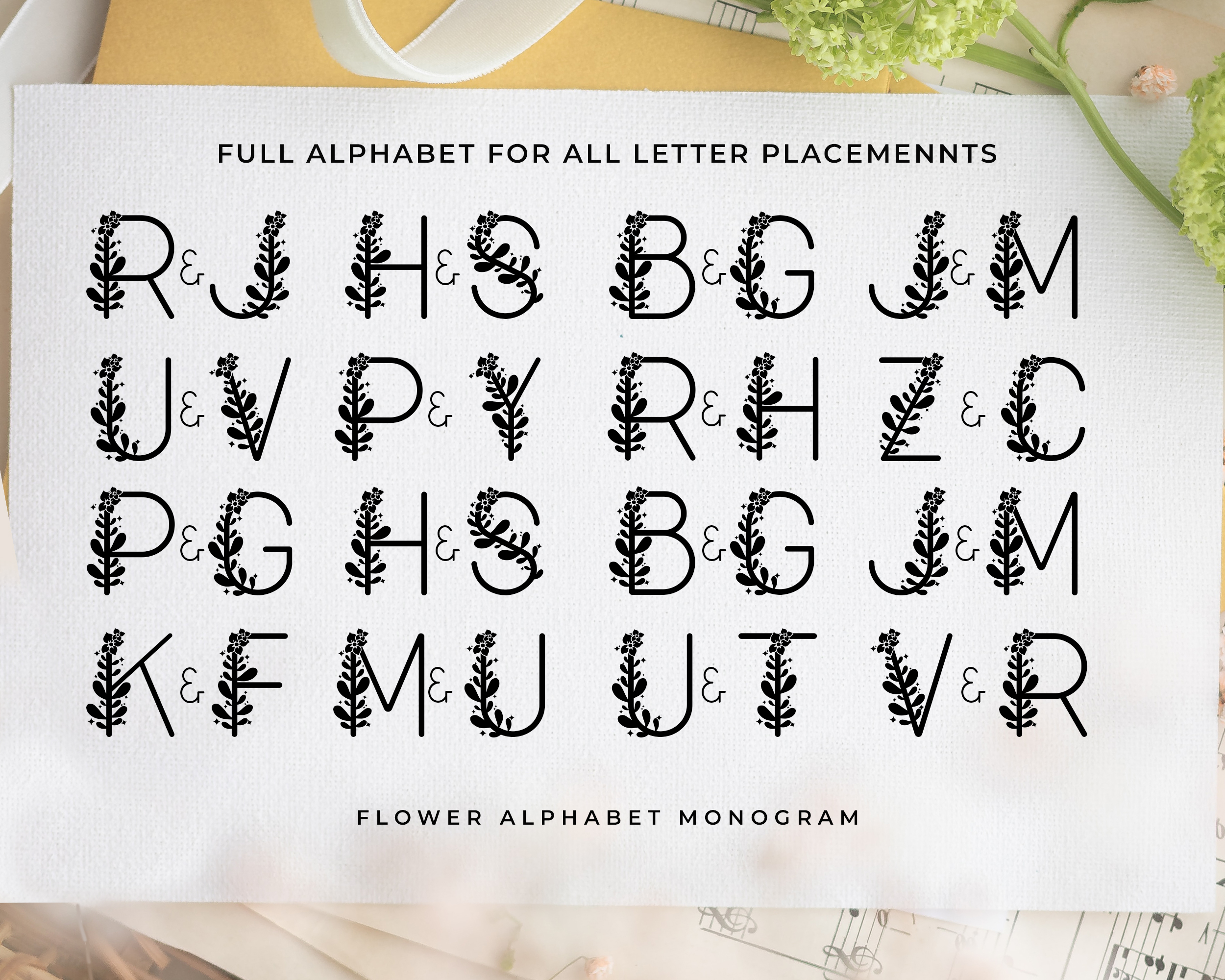 Modern Decorative Monnoline Font - Image 11