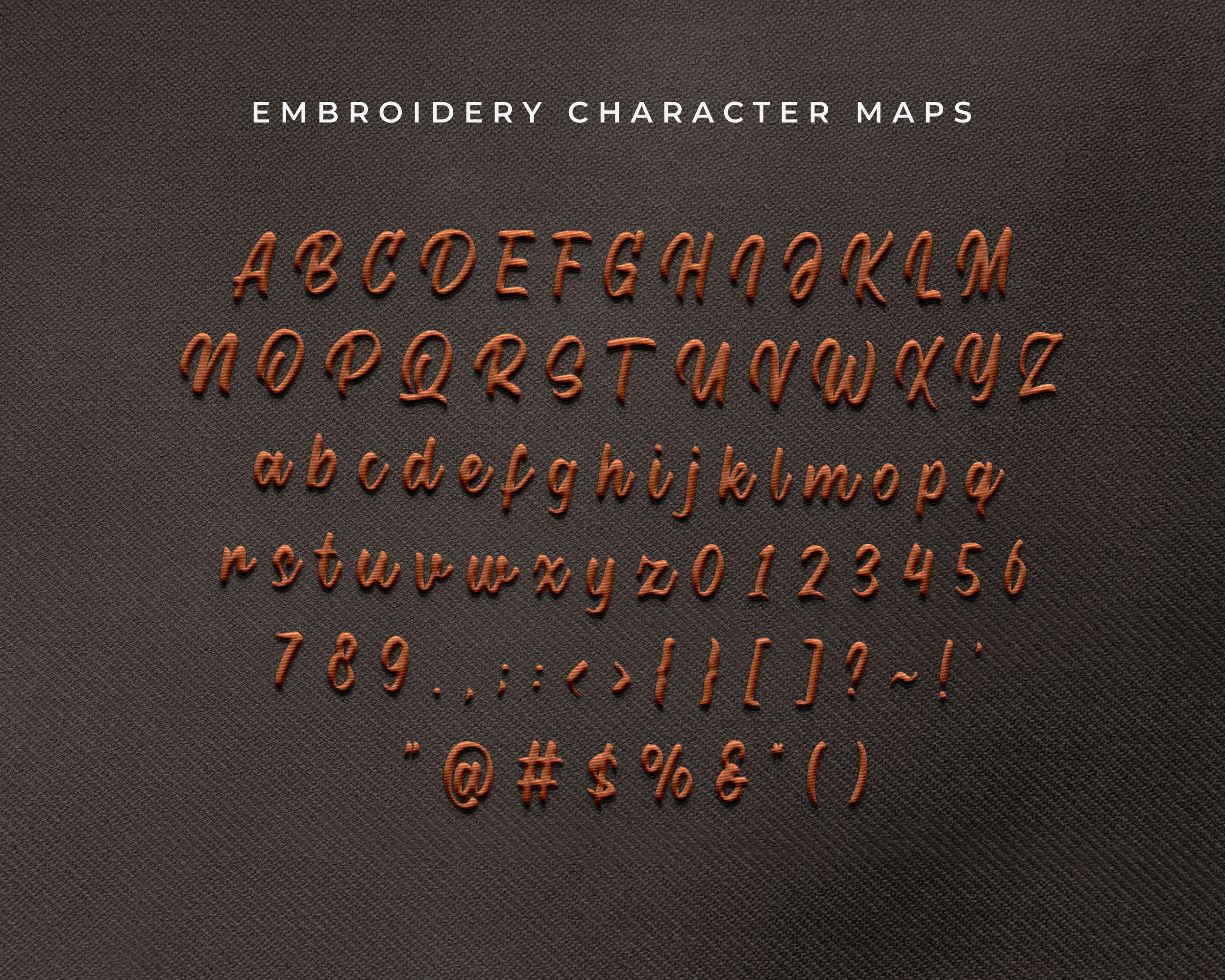 Rastano Embroidery Font, Embroidery Retro Font, Modern Embroidery Fonts, Rastano Font For Embroidery, Embroidery Retro Font - Image 10