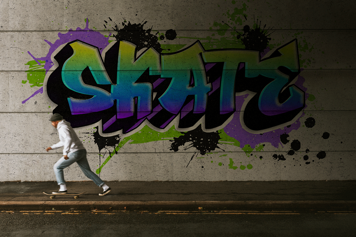 StreetFunk Graffiti Modern Graffiti Font - Image 3
