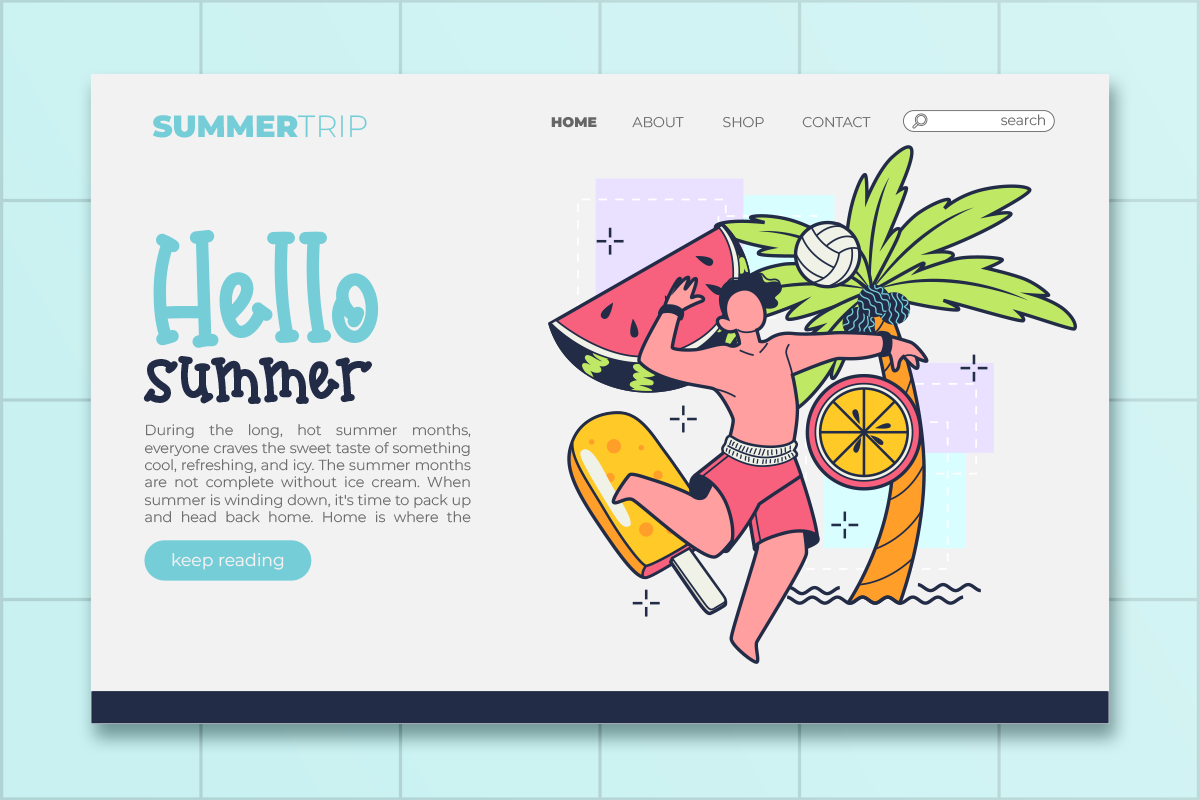 Tropical Summer Modern Summer Font - Image 5