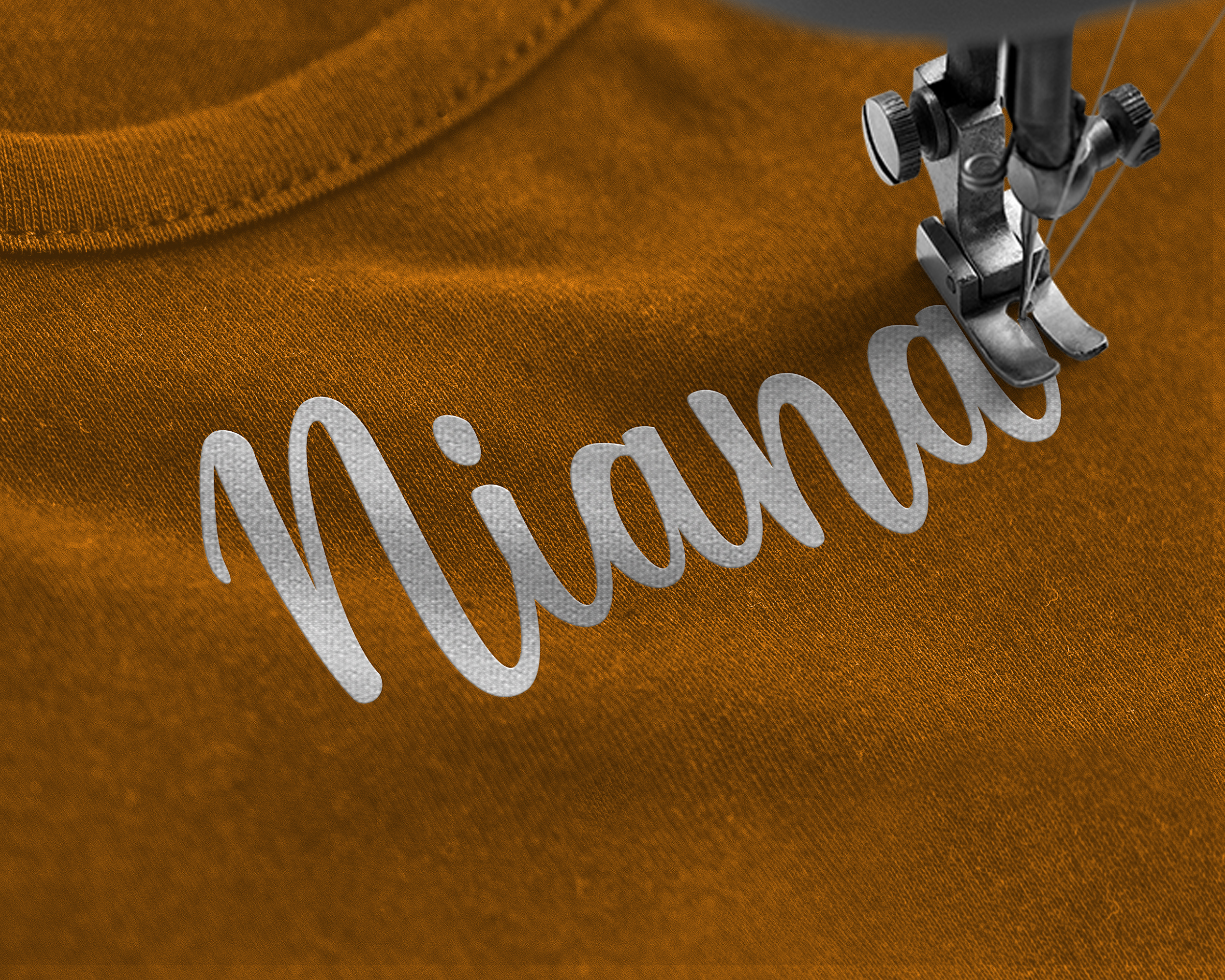 Yellosun Embroidery Font, Embroidery Handwriting Font, Bx Embroidery Fonts, Yellosun Font For Embroidery, Embroidery Script Font - Image 6