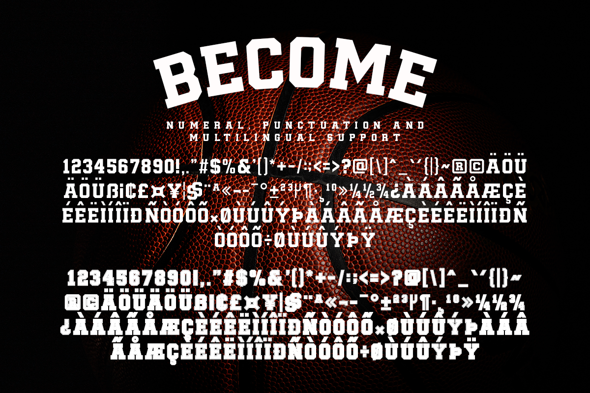 Become Modern Sport Font - Image 9