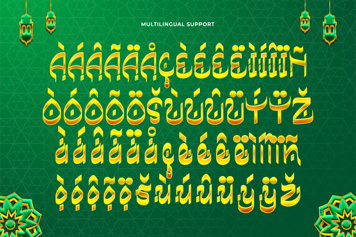 Bismillah Modern Arabic Font - Image 7