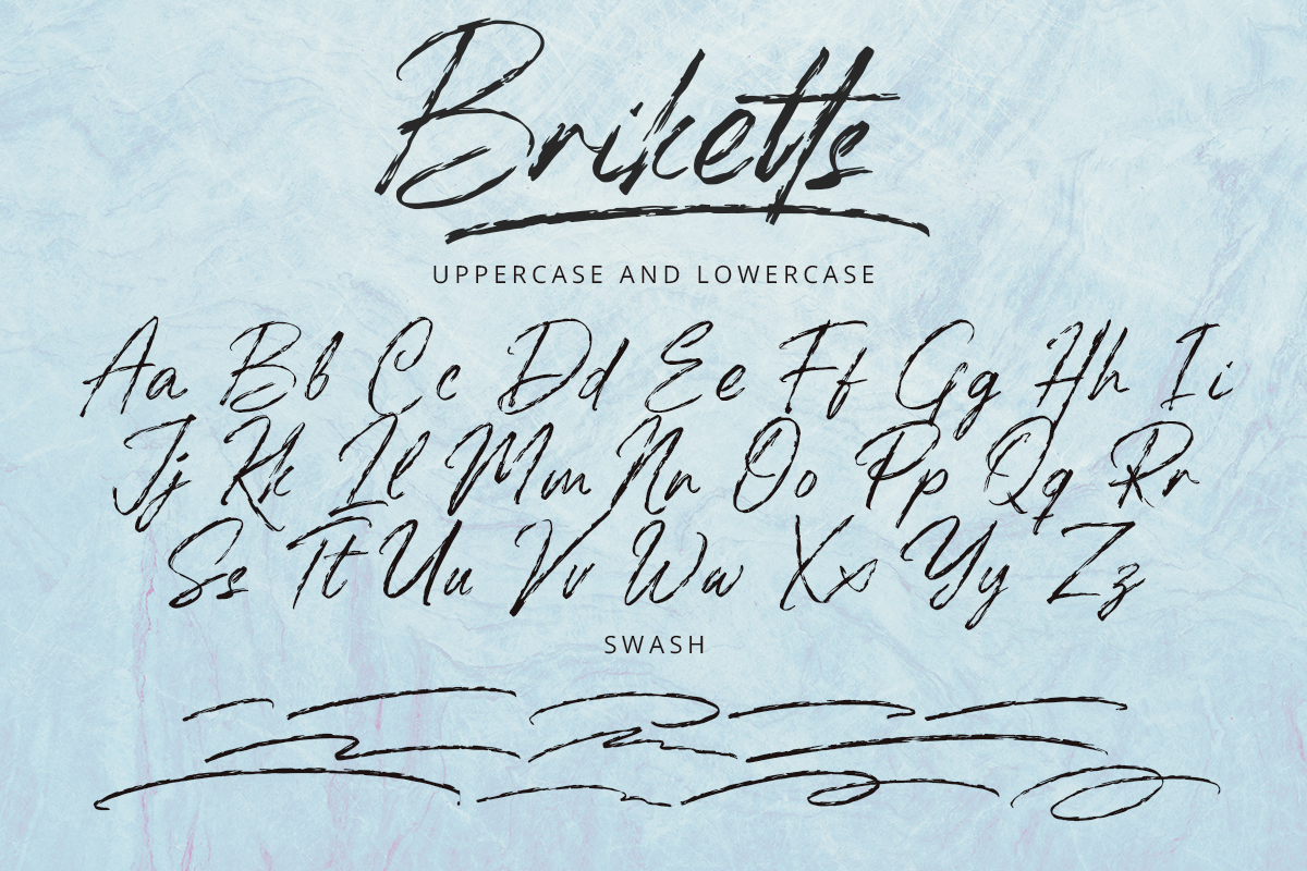 Briketts Script Brush Font - Image 9