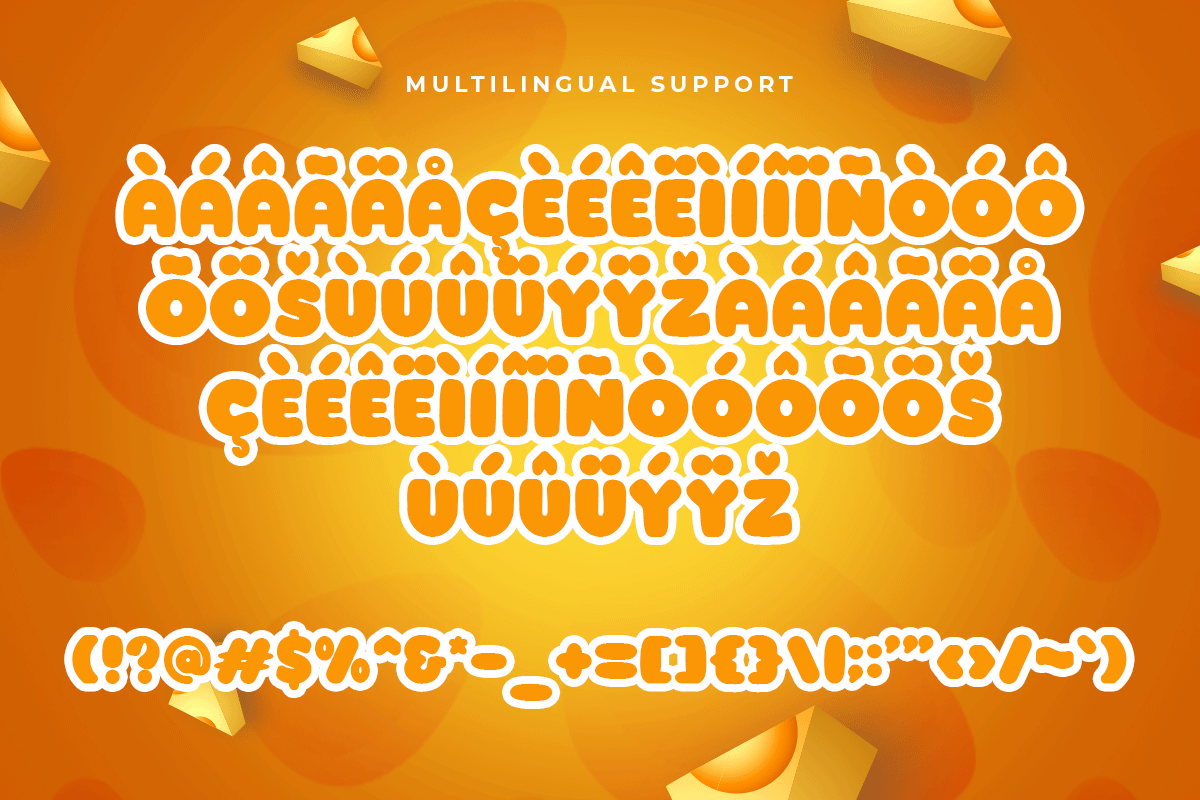 Cheese Cute Kids Font - Image 7