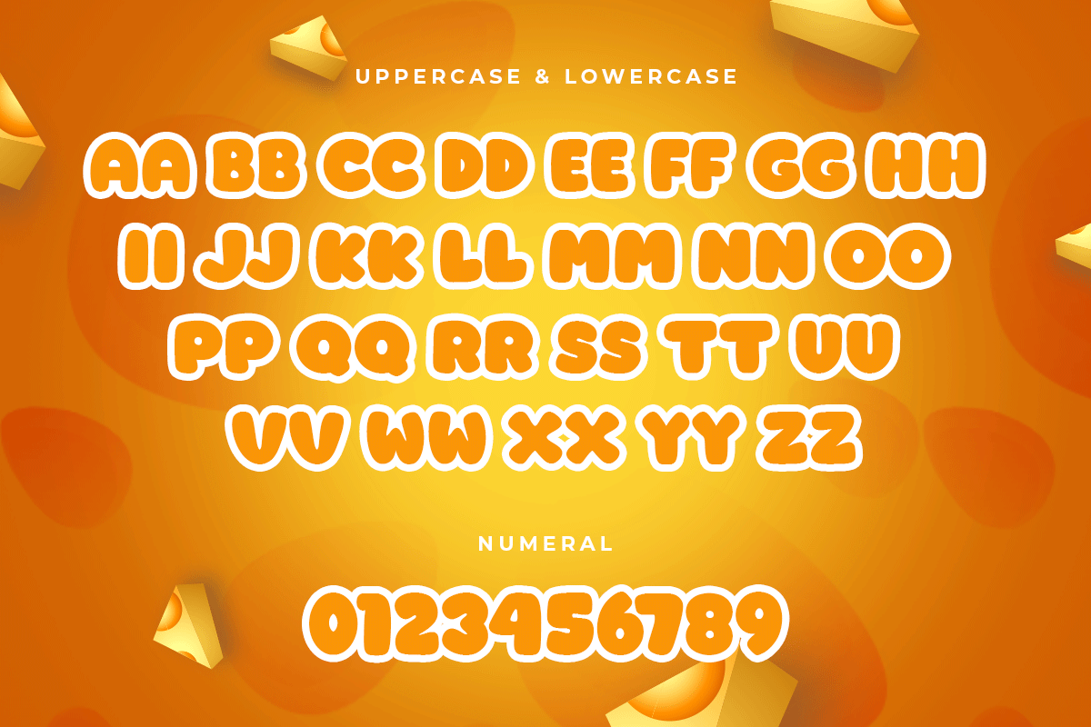 Cheese Cute Kids Font - Image 6