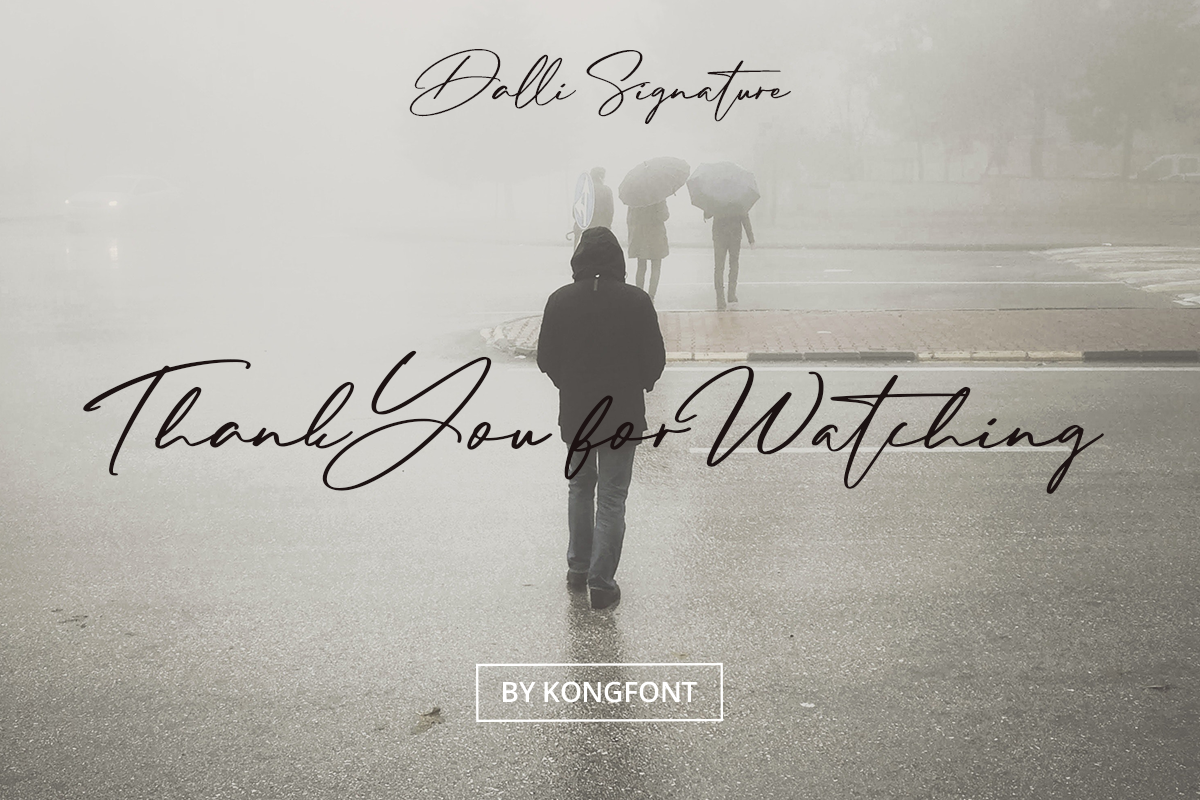Dalli Signature Modern Signature Font - Image 11