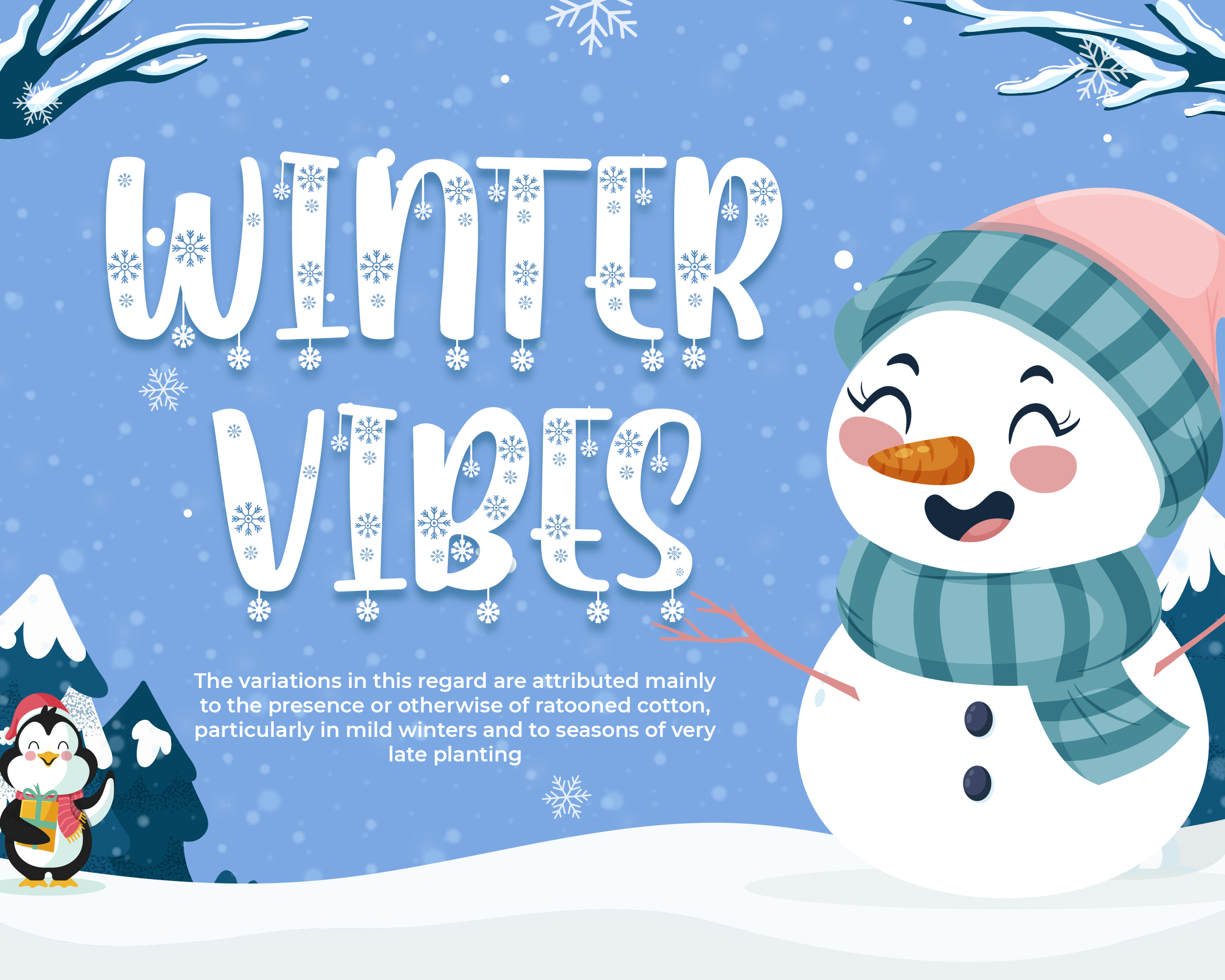 Modern Decorative Baimbo Snow Font - Image 3