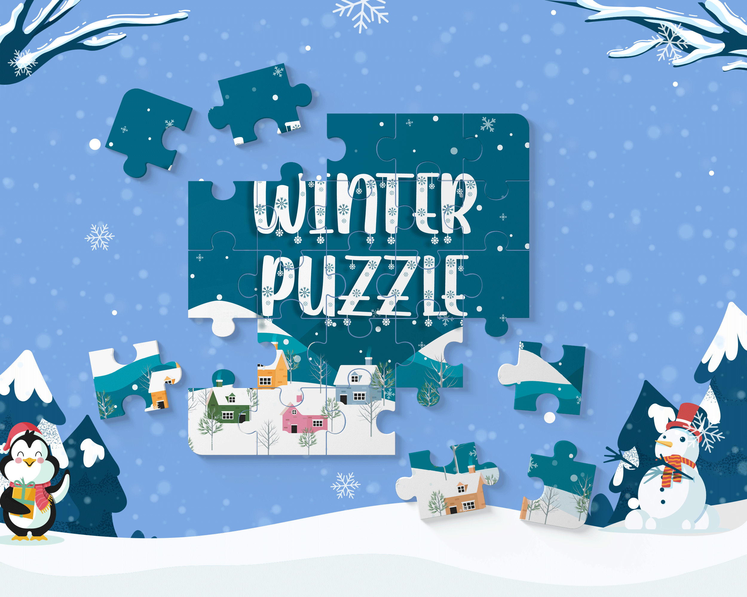 Modern Decorative Baimbo Snow Font - Image 8