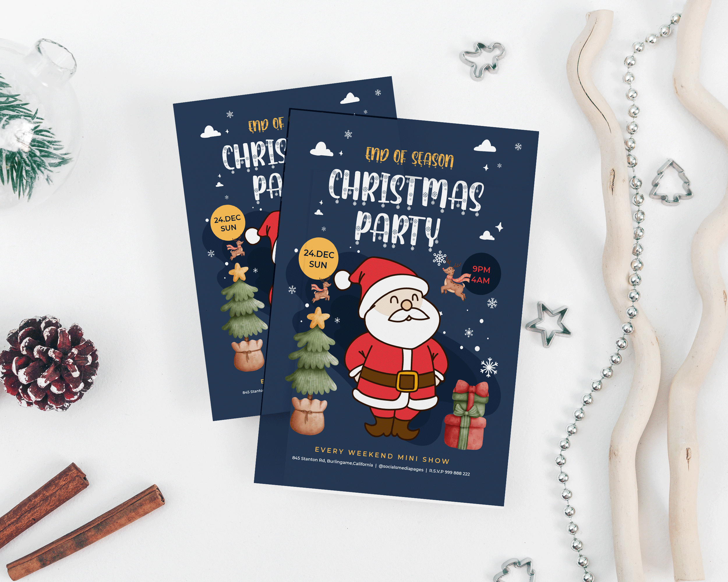 Modern Decorative Baimbo Snow Font - Image 4