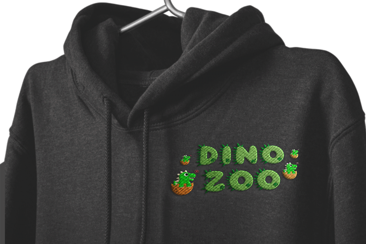 Decorative Dino Alphabet Embroidery Font, Embroidery Decorative Font, Modern Embroidery Fonts, Decorative Dino Alphabet Font For Embroidery, Embroidery Kids Font - Image 5