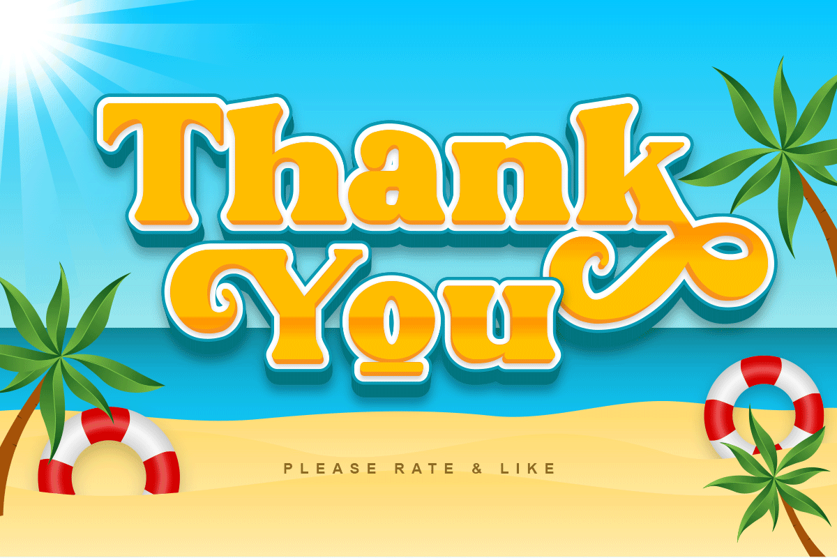 Hello Sun Modern Summer Font - Image 8