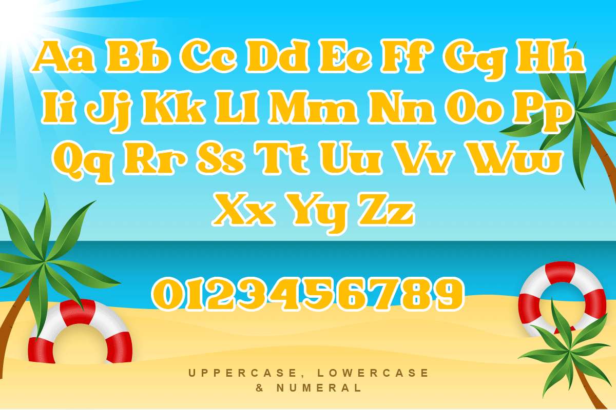 Hello Sun Modern Summer Font - Image 6