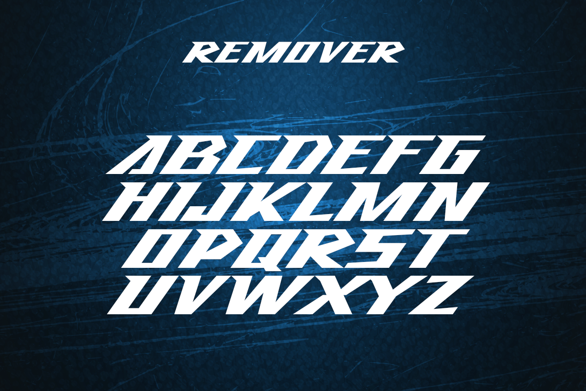Remover Modern Display Font - Image 8