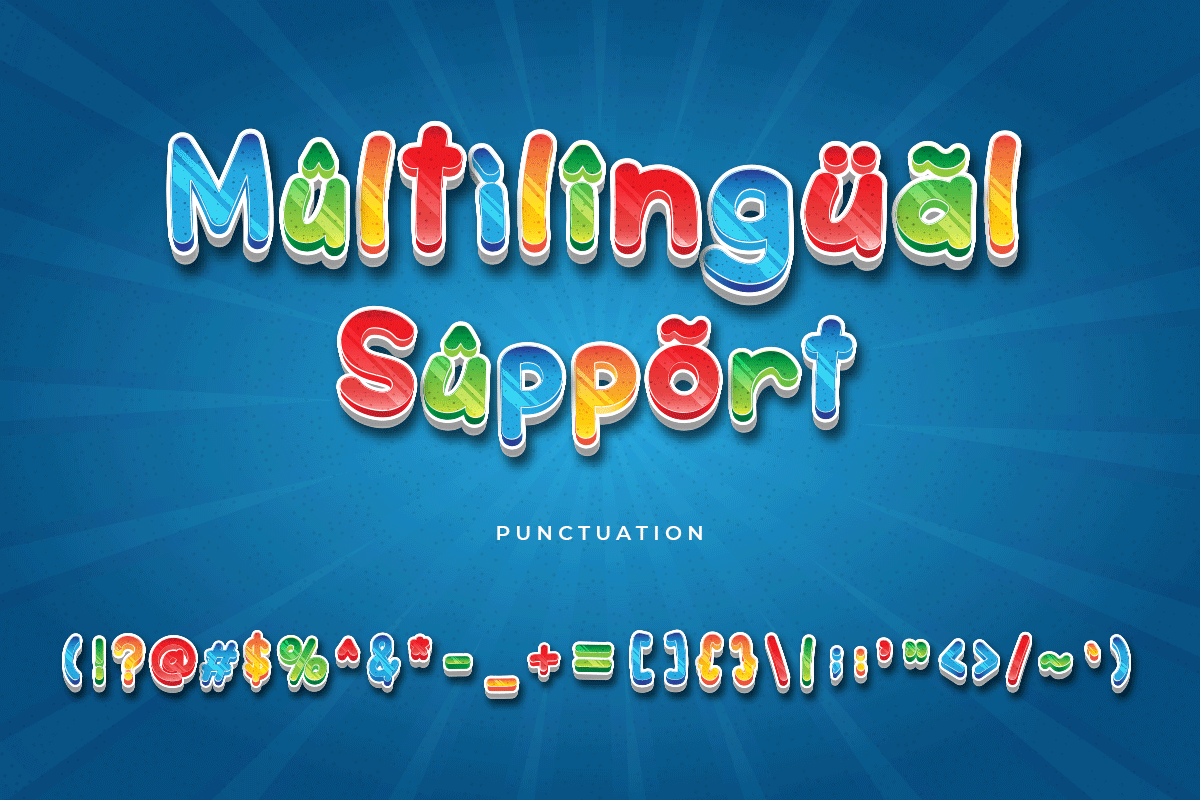 Time Zone Modern Kids Font - Image 7