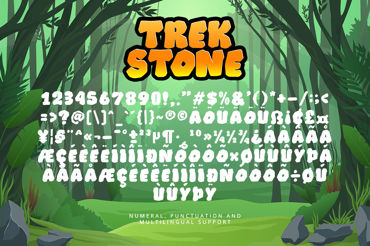 Trekstone Modern Kids Font - Image 9