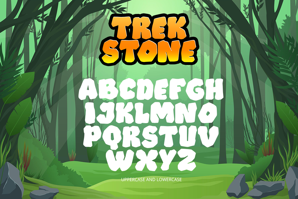 Trekstone Modern Kids Font - Image 8
