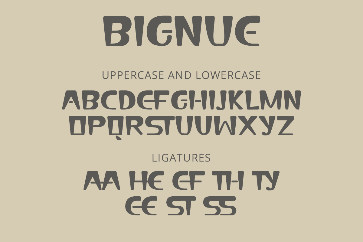 Bignue Modern Display Font - Image 10
