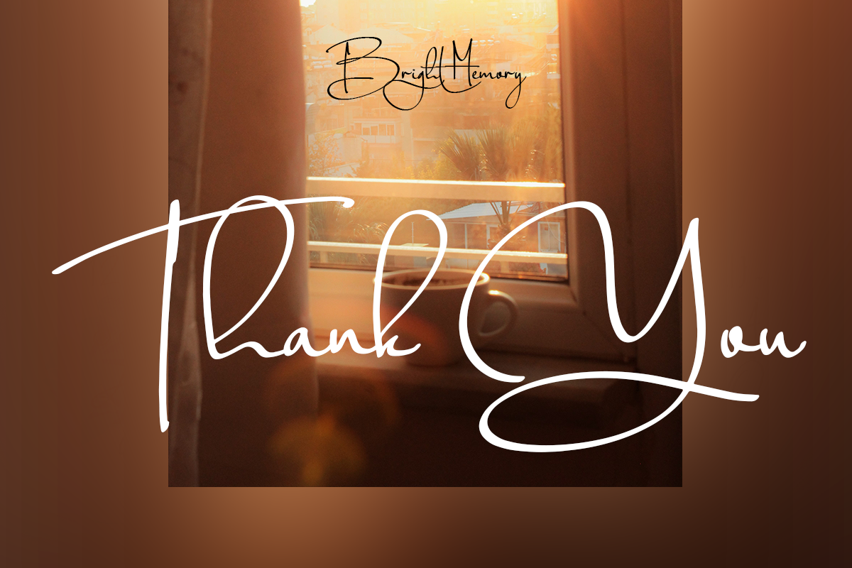 Bright Memory Modern Signature Font - Image 12