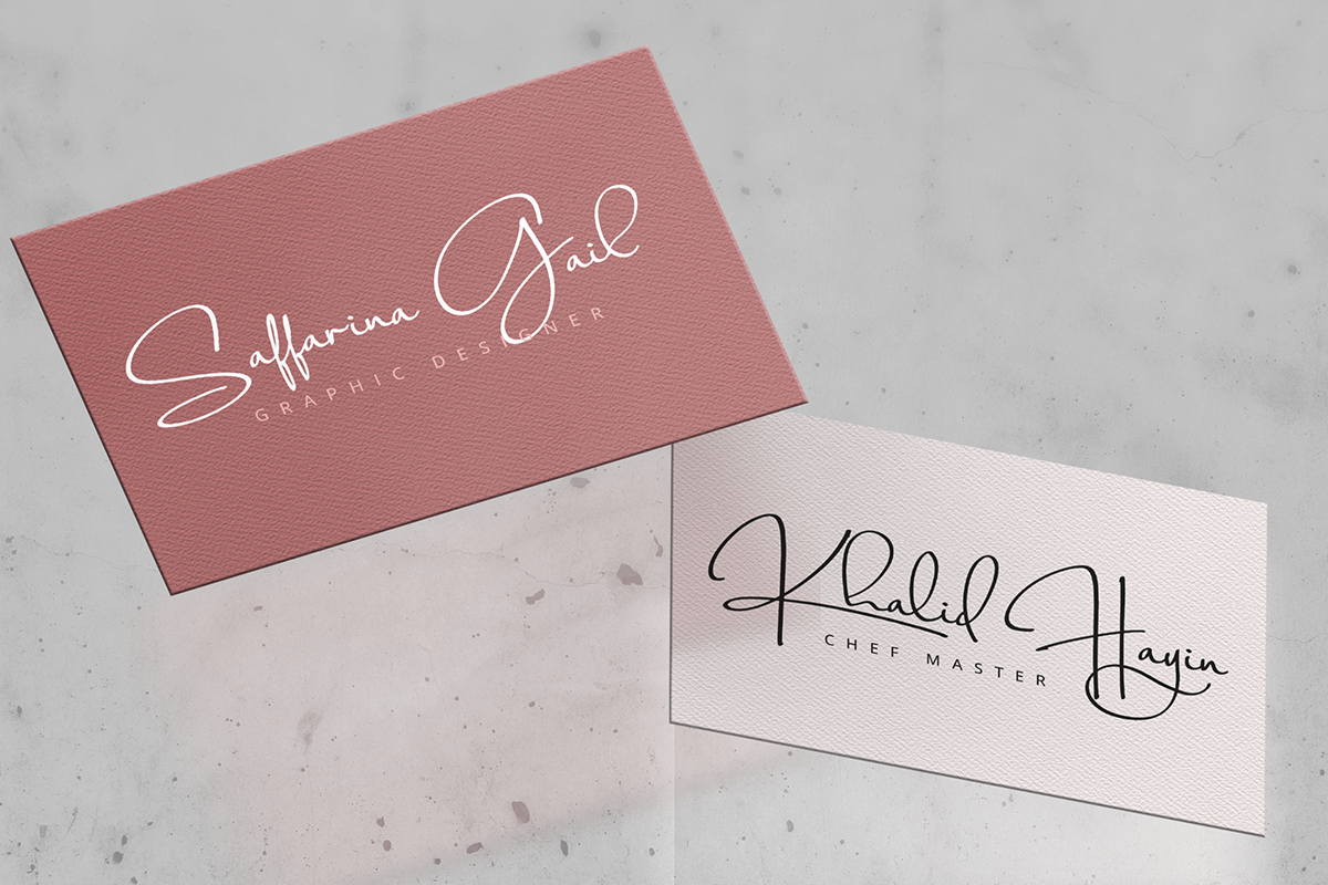 Bright Memory Modern Signature Font - Image 8