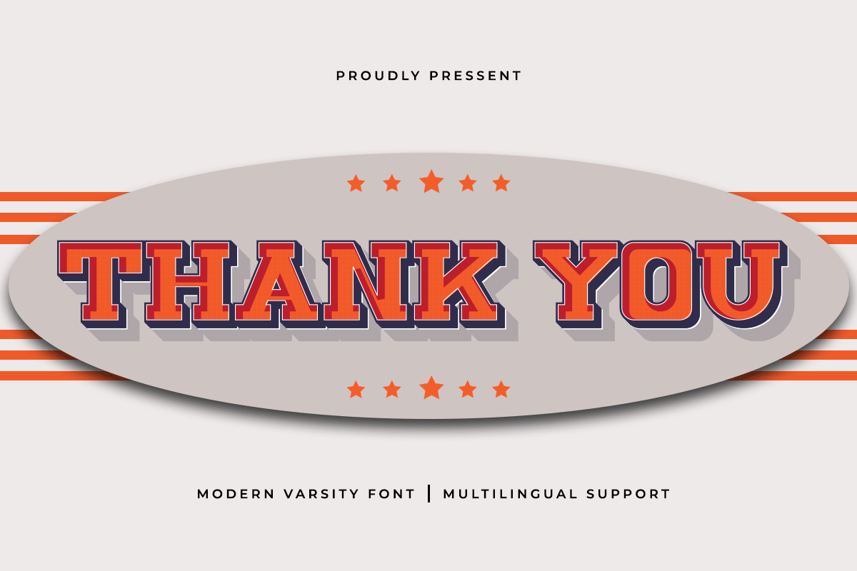 Football Modern Varsity Font - Image 8