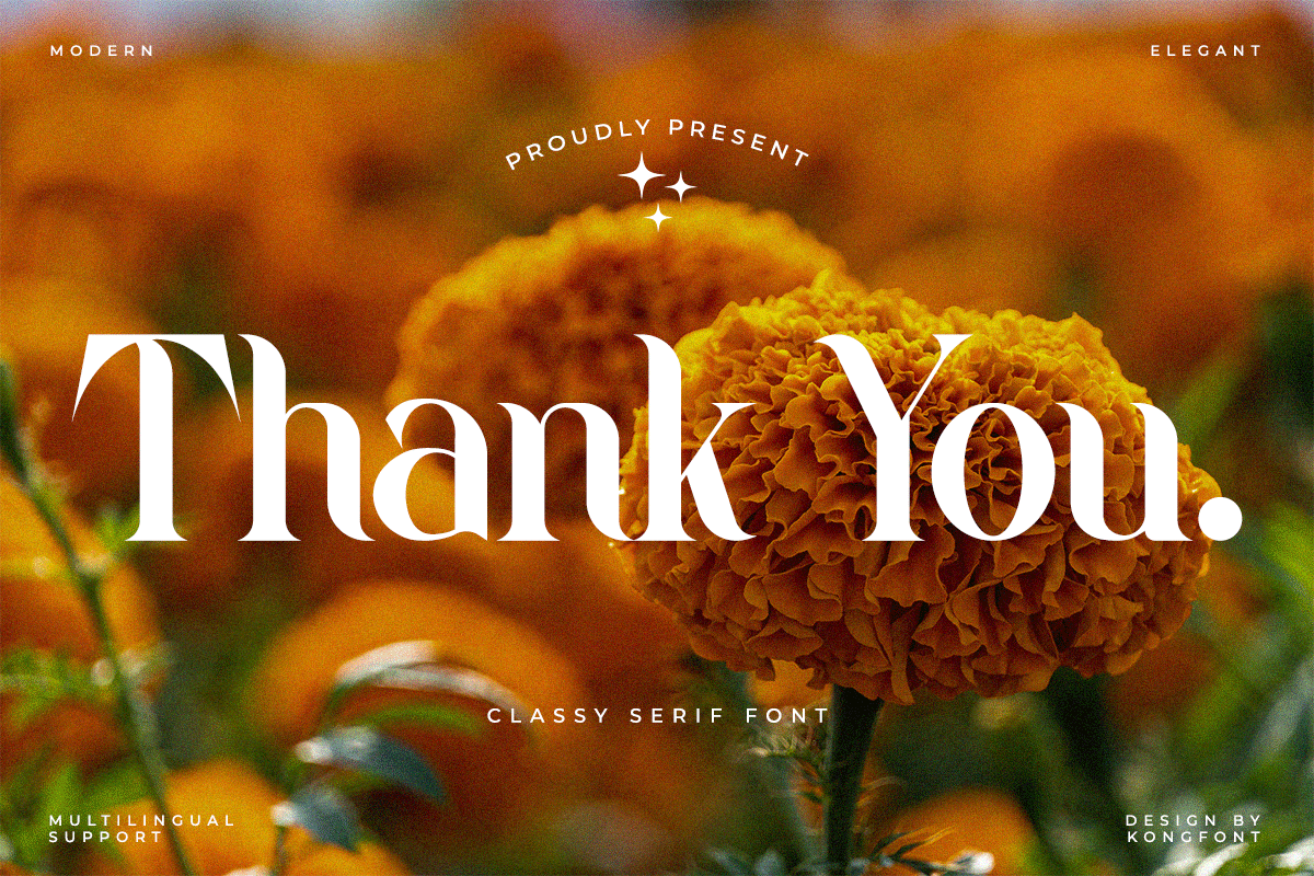 Marigold Classy Serif Font - Image 8