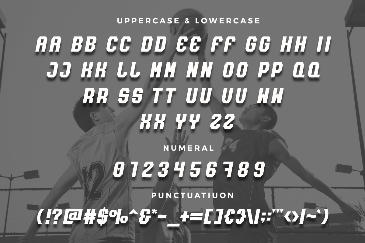 United Modern Varsity Font - Image 6