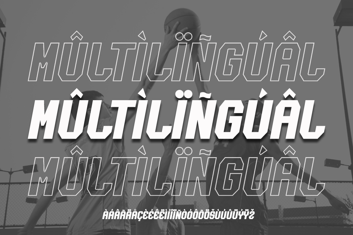 United Modern Varsity Font - Image 7