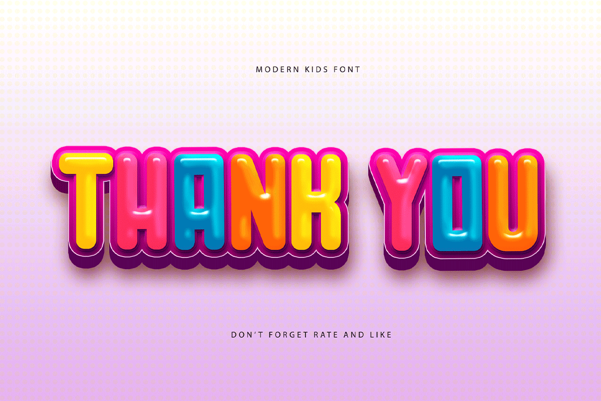 Cheerfull Modern Kids Font - Image 8