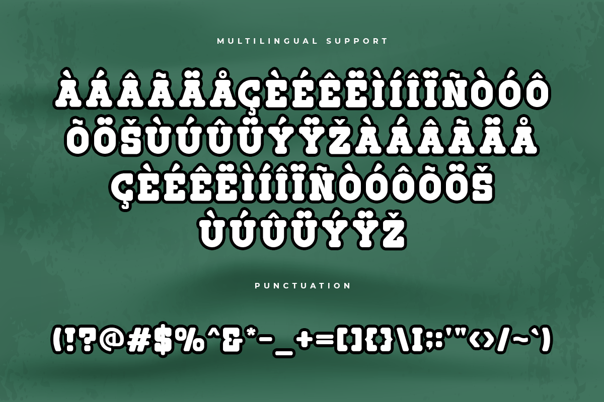 Slab Camp Modern Vintage Font - Image 7