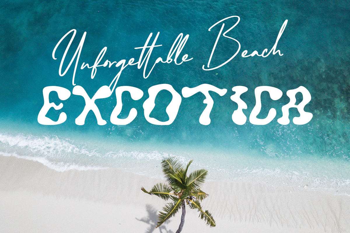 Blurity Decorative Wave Font - Image 5