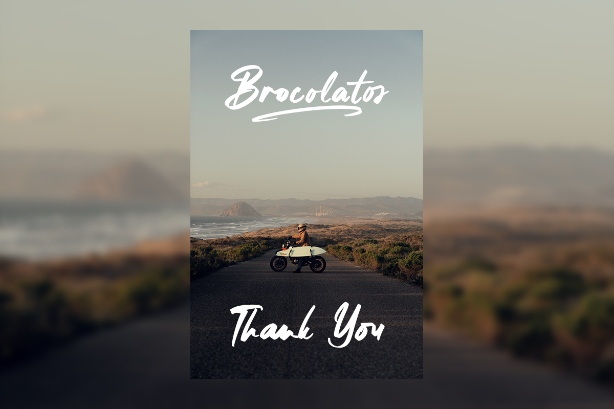 Brocolatos Modern Script Brush Font - Image 10
