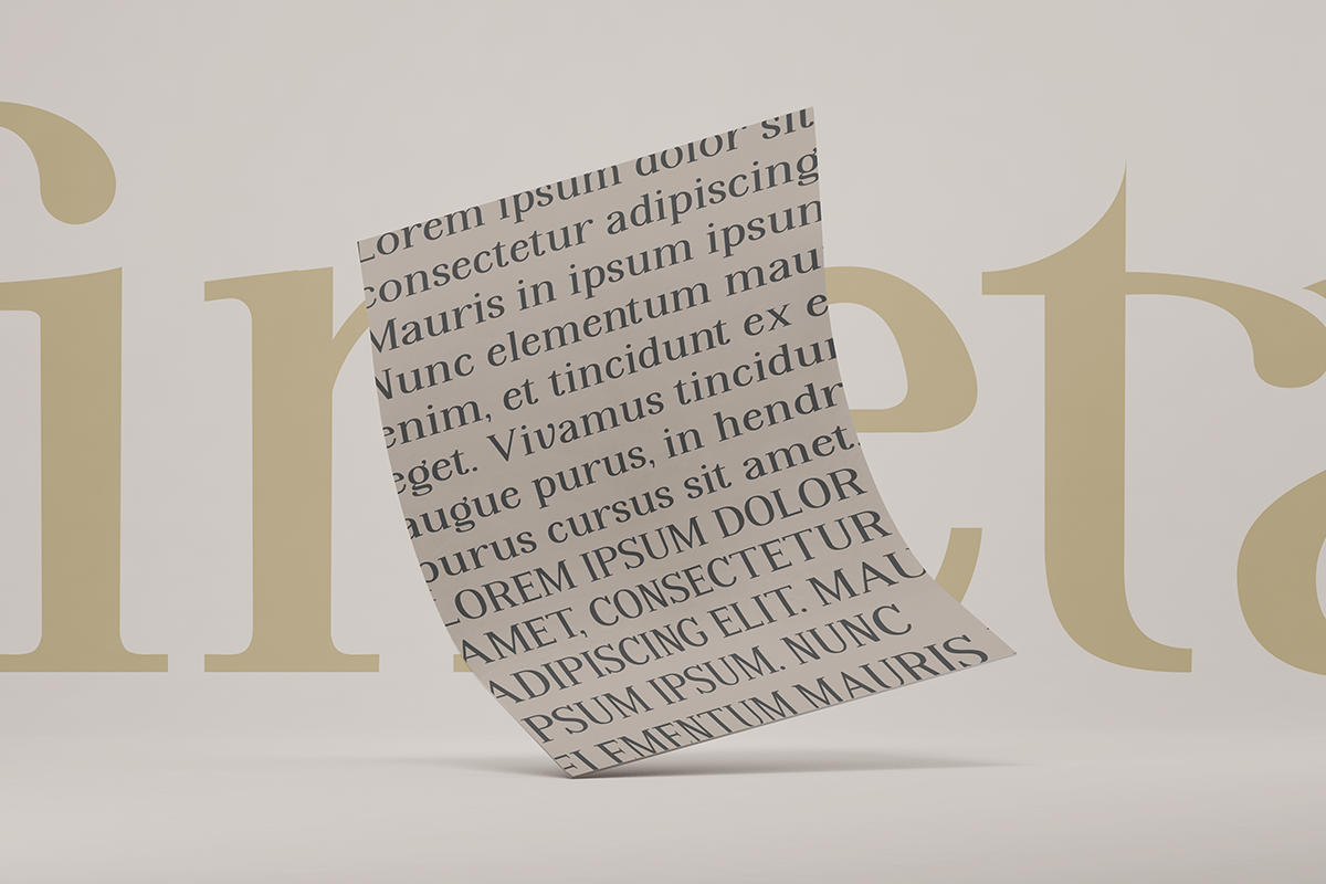 Fineta Modern Serif Font - Image 7