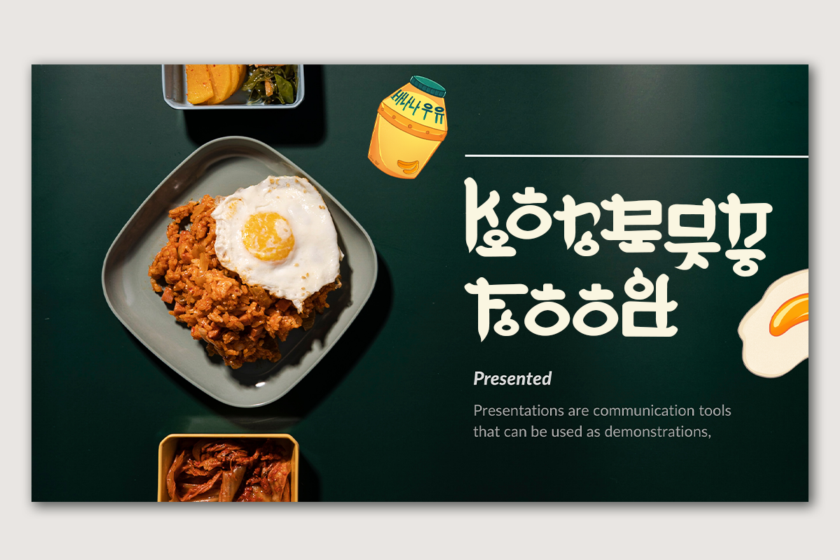 South Korea Modern Korean Font - Image 4