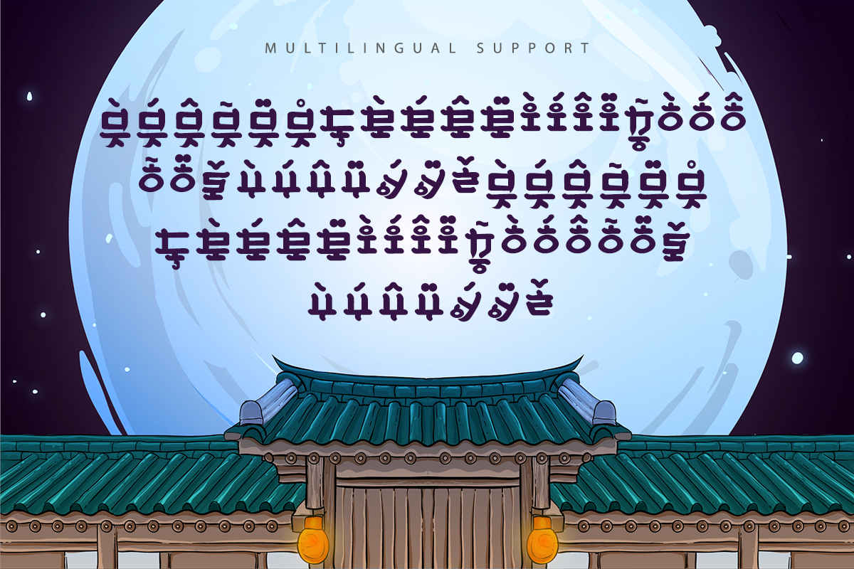 South Korea Modern Korean Font - Image 7