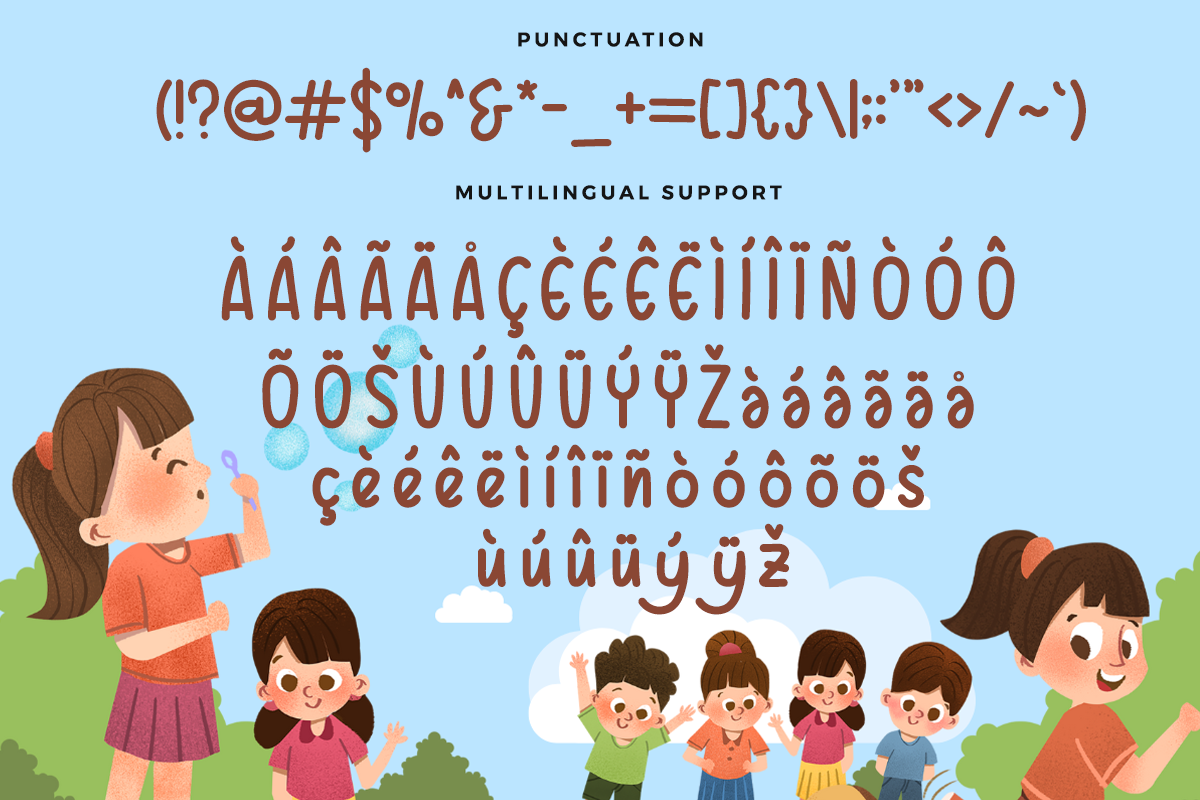 Happy Child Modern Kids Font - Image 7