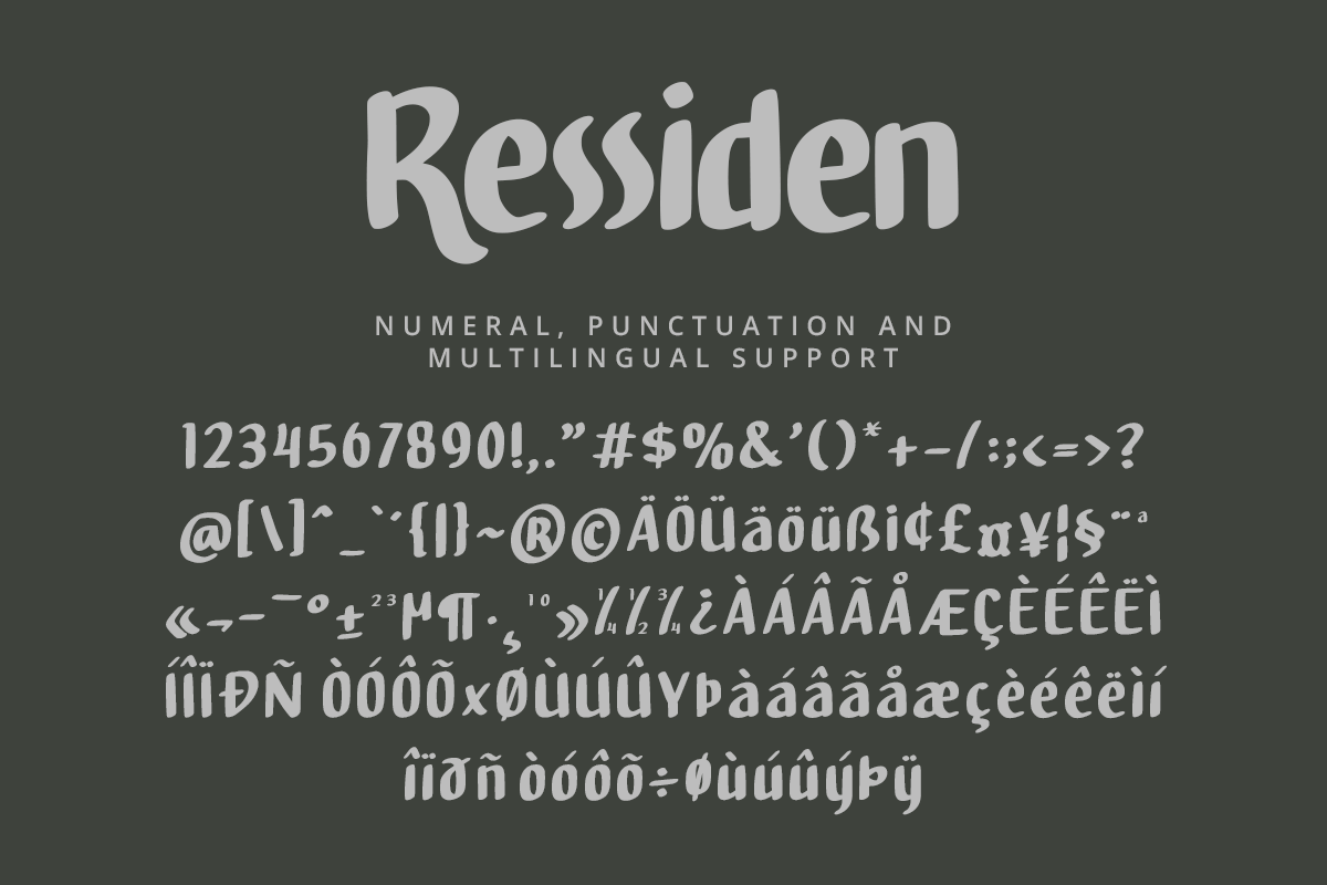 Ressiden Modern Display Font - Image 9