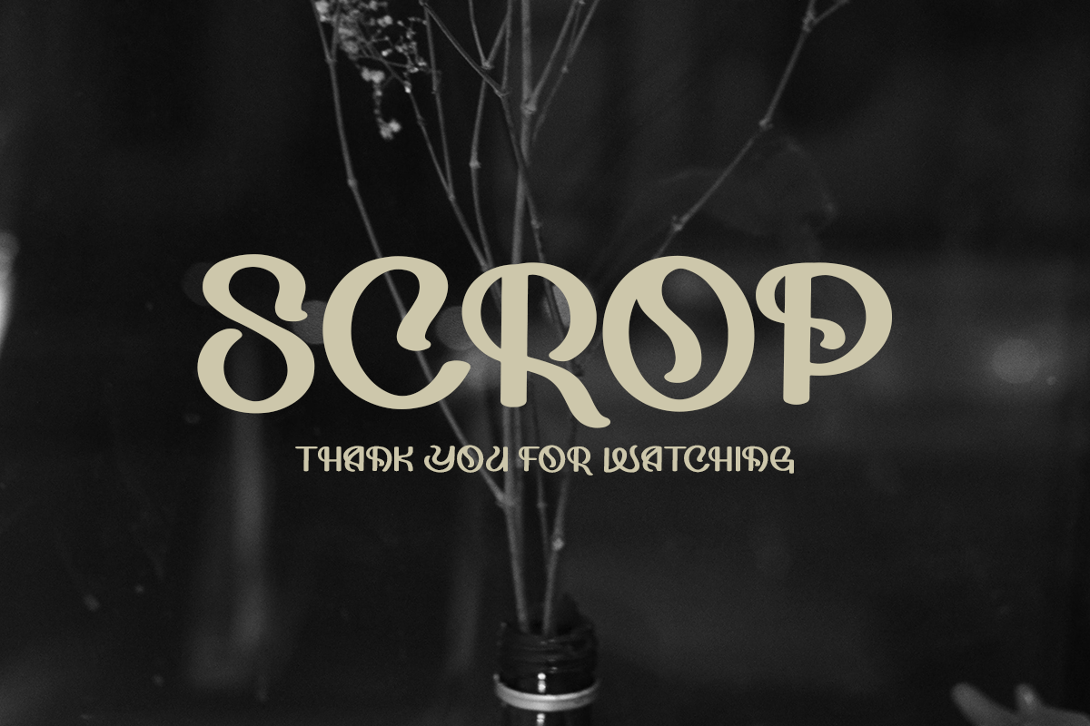 Scrop Decorative Display Font - Image 9