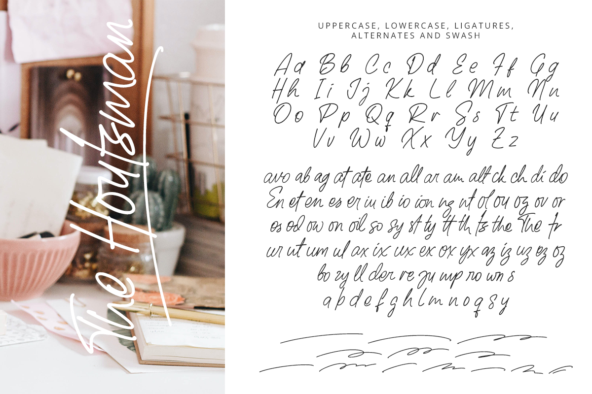 The Houtsman Classy Handwritten Font - Image 8