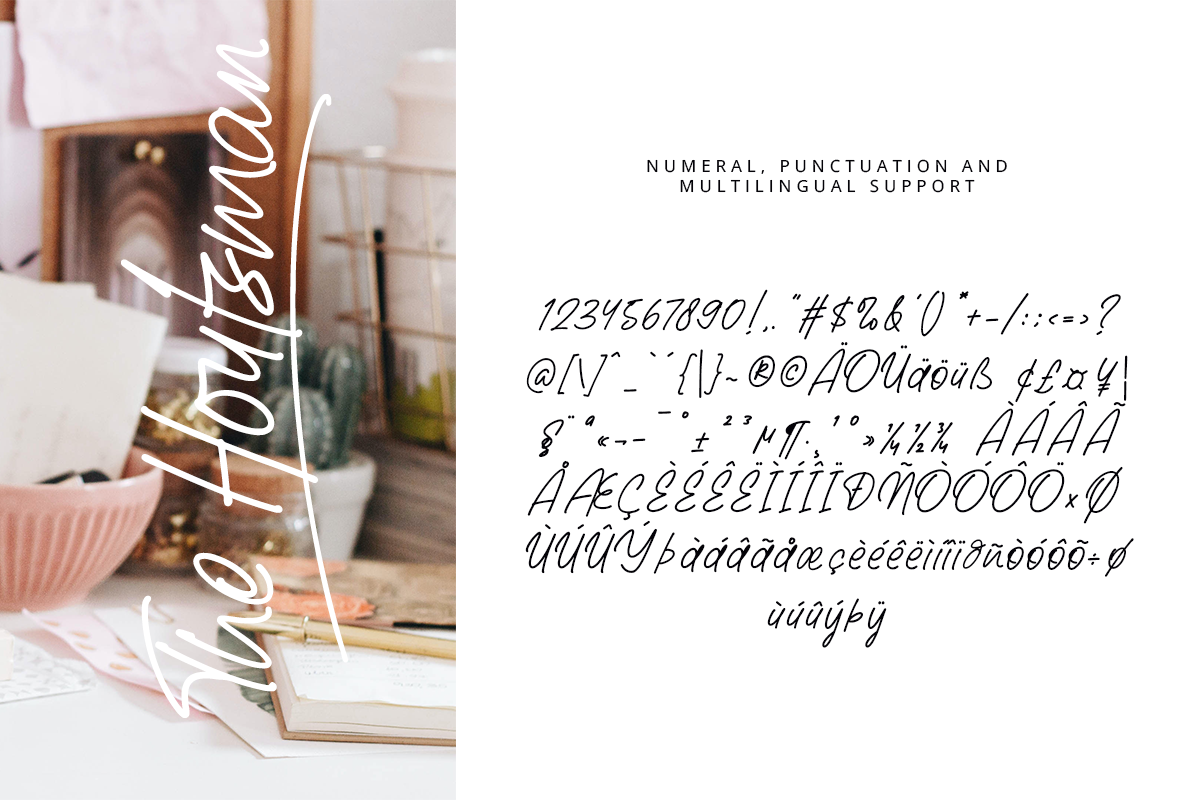 The Houtsman Classy Handwritten Font - Image 9