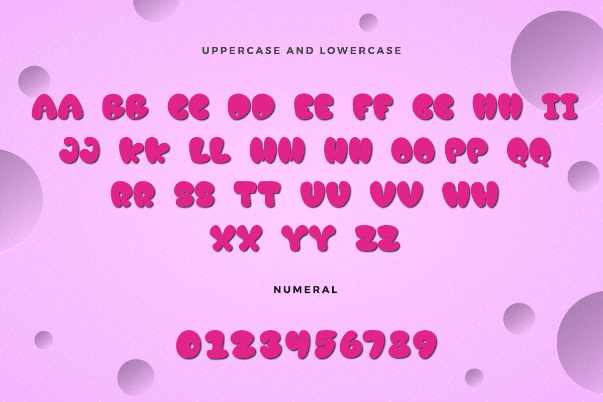 Berry Juice Modern Kids Font - Image 6