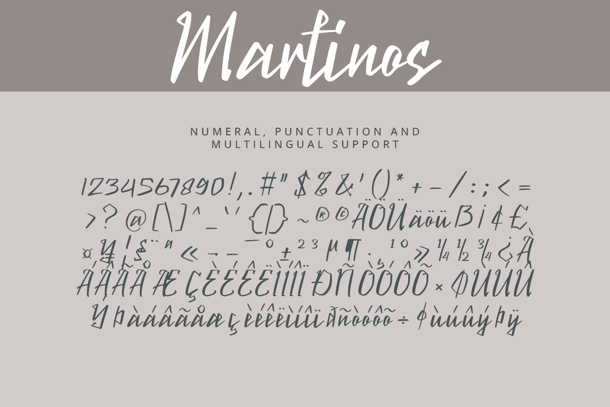 Martinos Modern Handwritten Font - Image 9