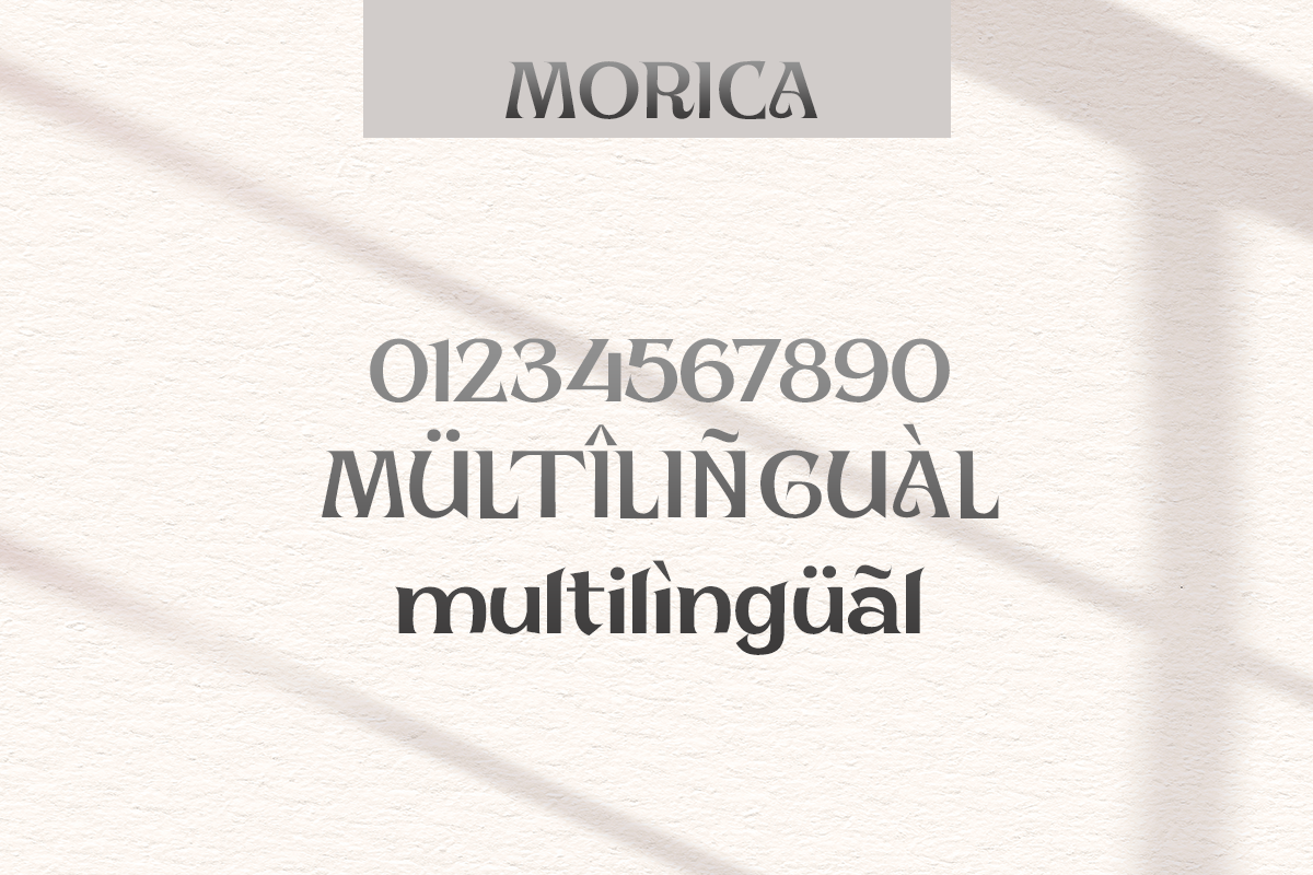 Morica Modern Serif Font - Image 9