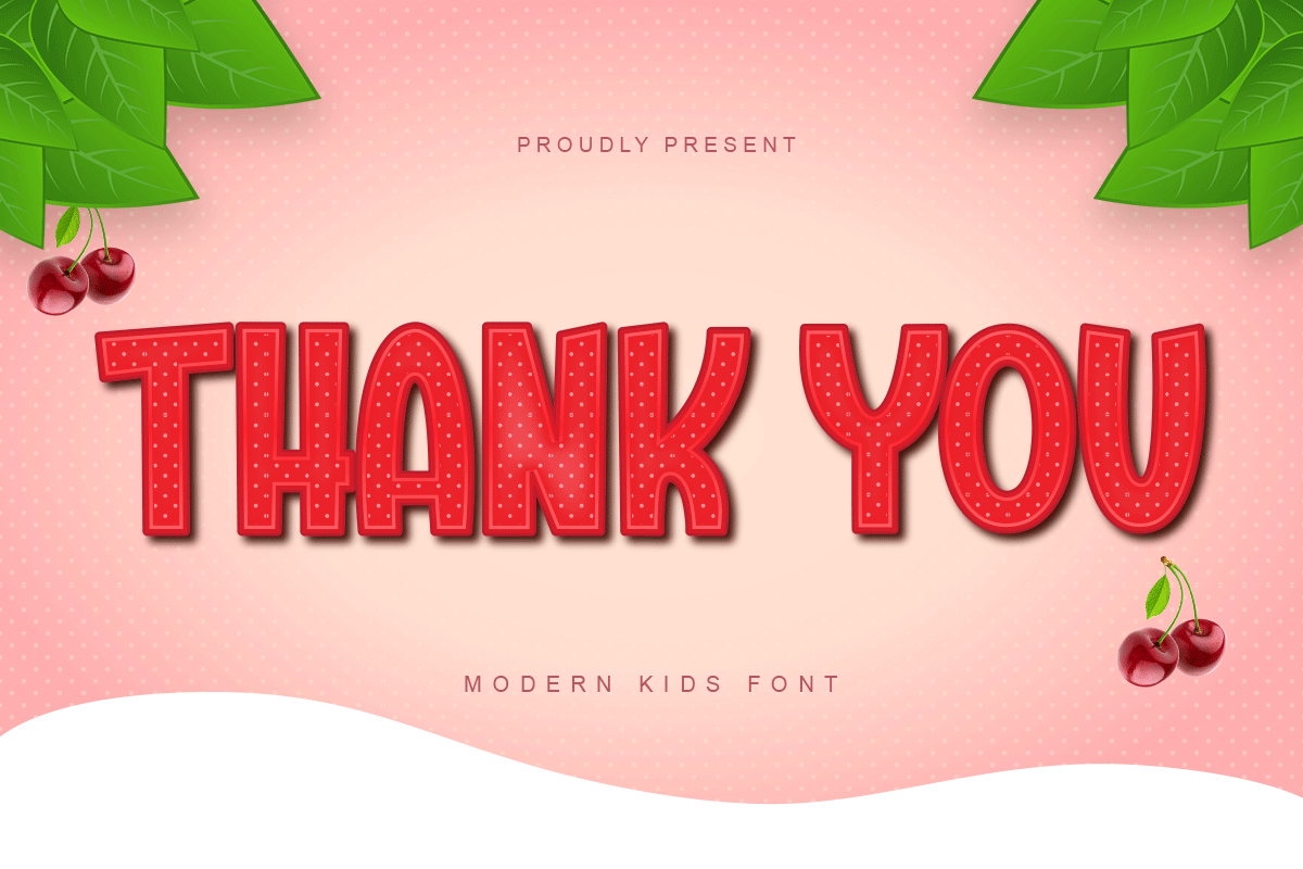 Cherry Modern Kids Font - Image 8