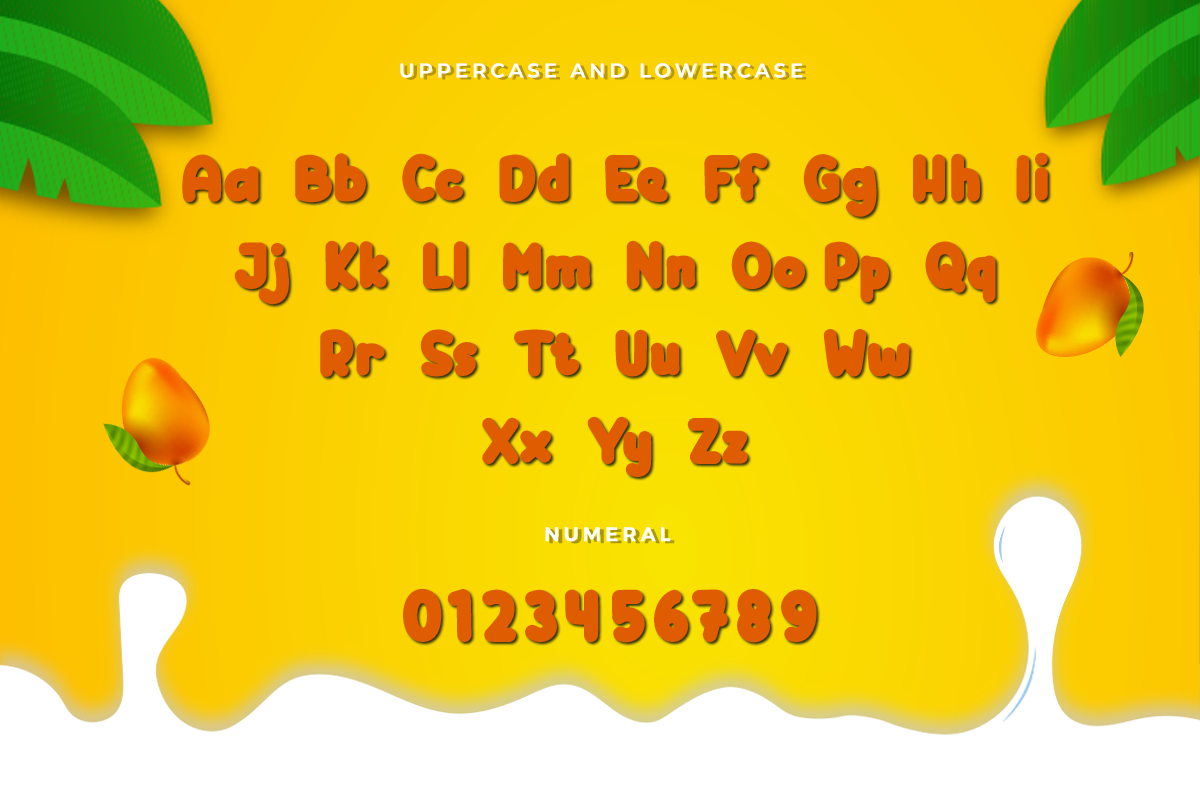 Fruity Milk Modern Kids Font - Image 6