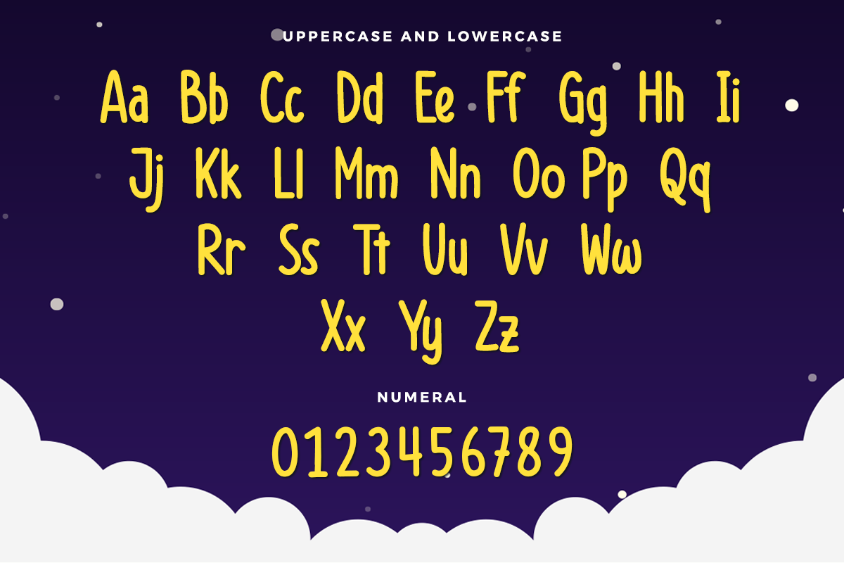 Little Moony Modern Kids Font - Image 6