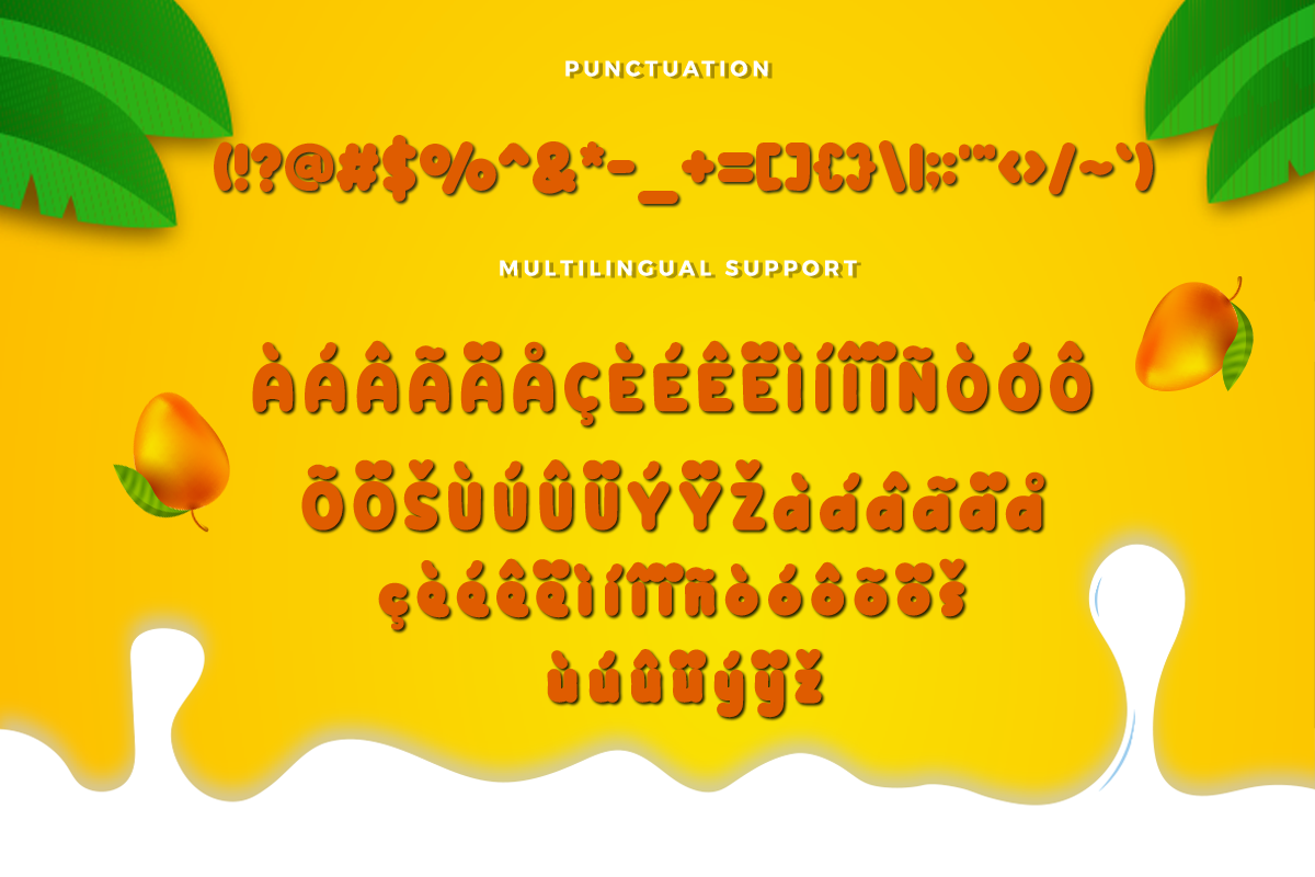 Fruity Milk Modern Kids Font - Image 7