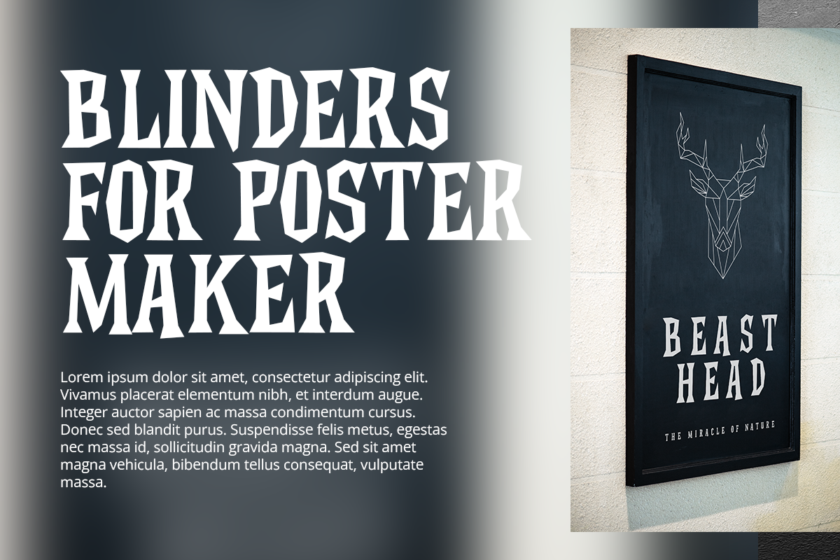 Blinders Modern Display Font - Image 4
