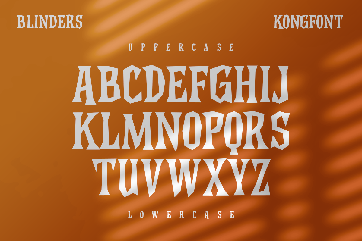 Blinders Modern Display Font - Image 7