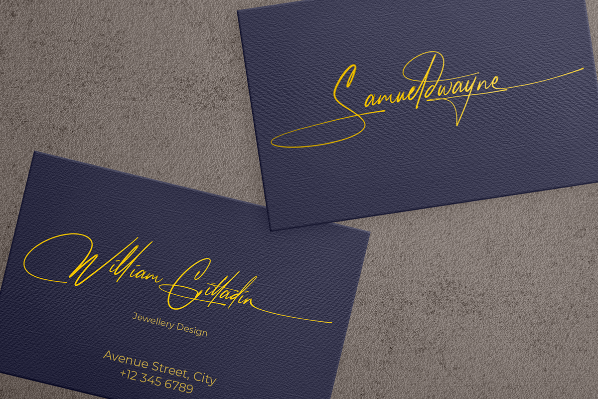 Lilliana Signature Classy Handwritten Script Font - Image 5